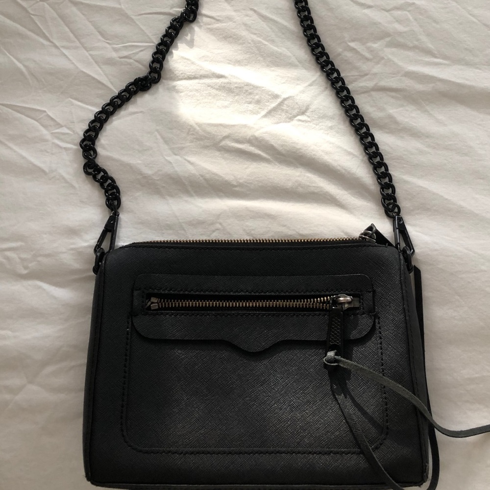 Black Rebecca minkoff crossbody